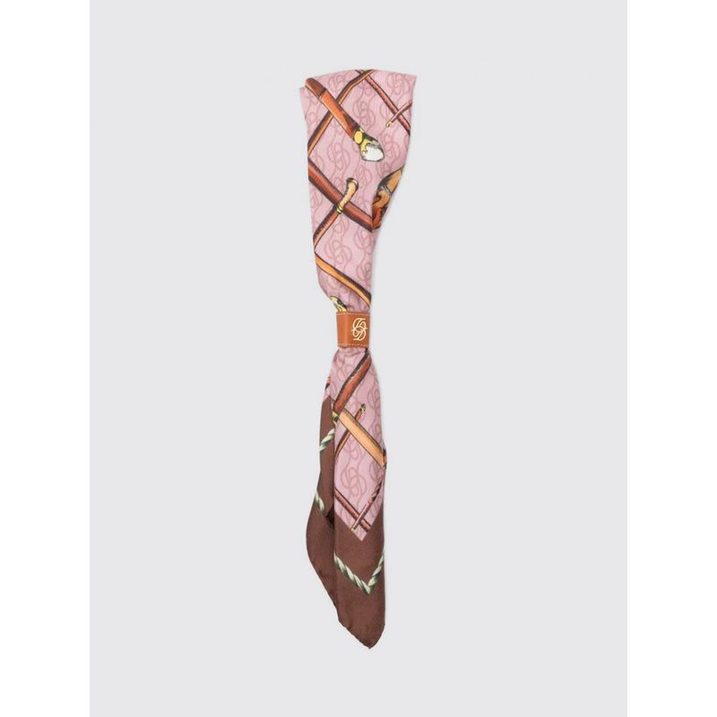 Drile De Monsieur Neck Scarf Men Pink